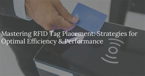 rfid tags placement